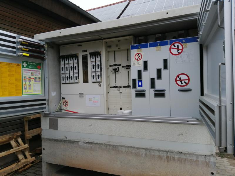 Trafostation Kompaktstatin gebraucht