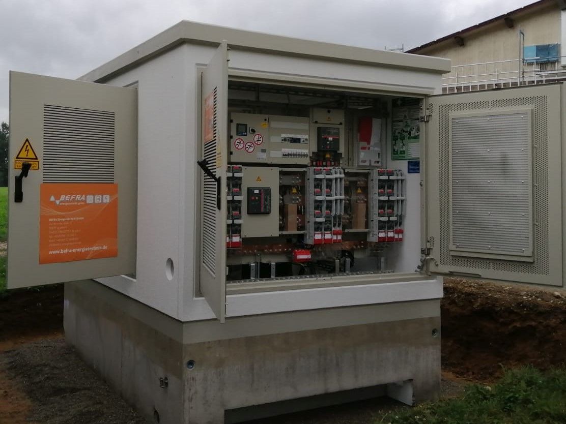 Kompakttrafostation TMP K, nicht begehbar