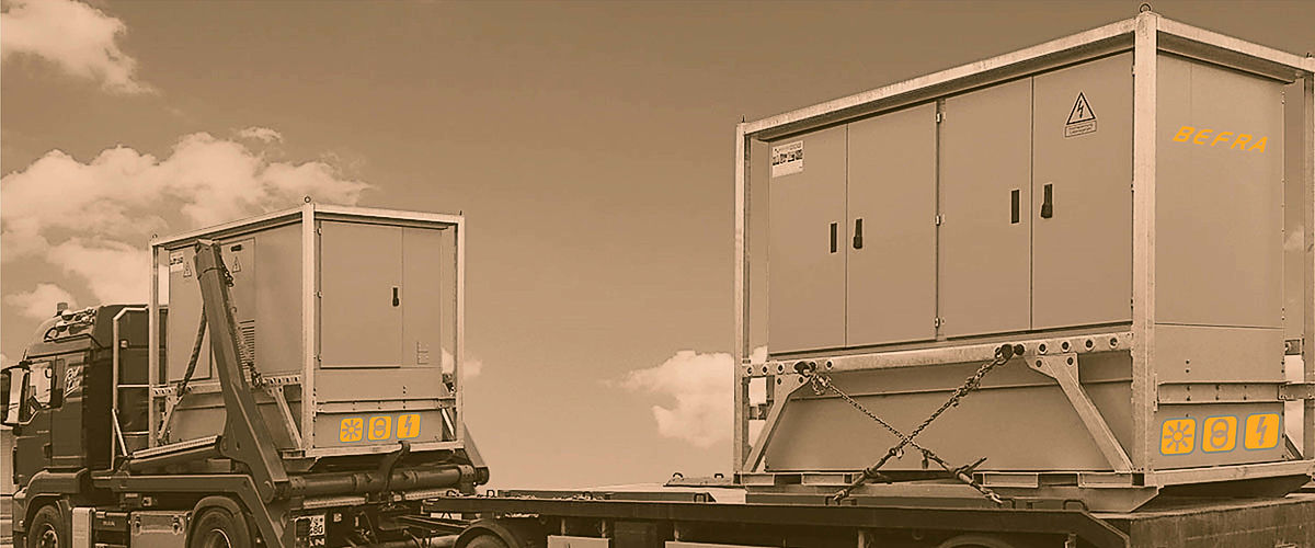 Mobile Trafostationen