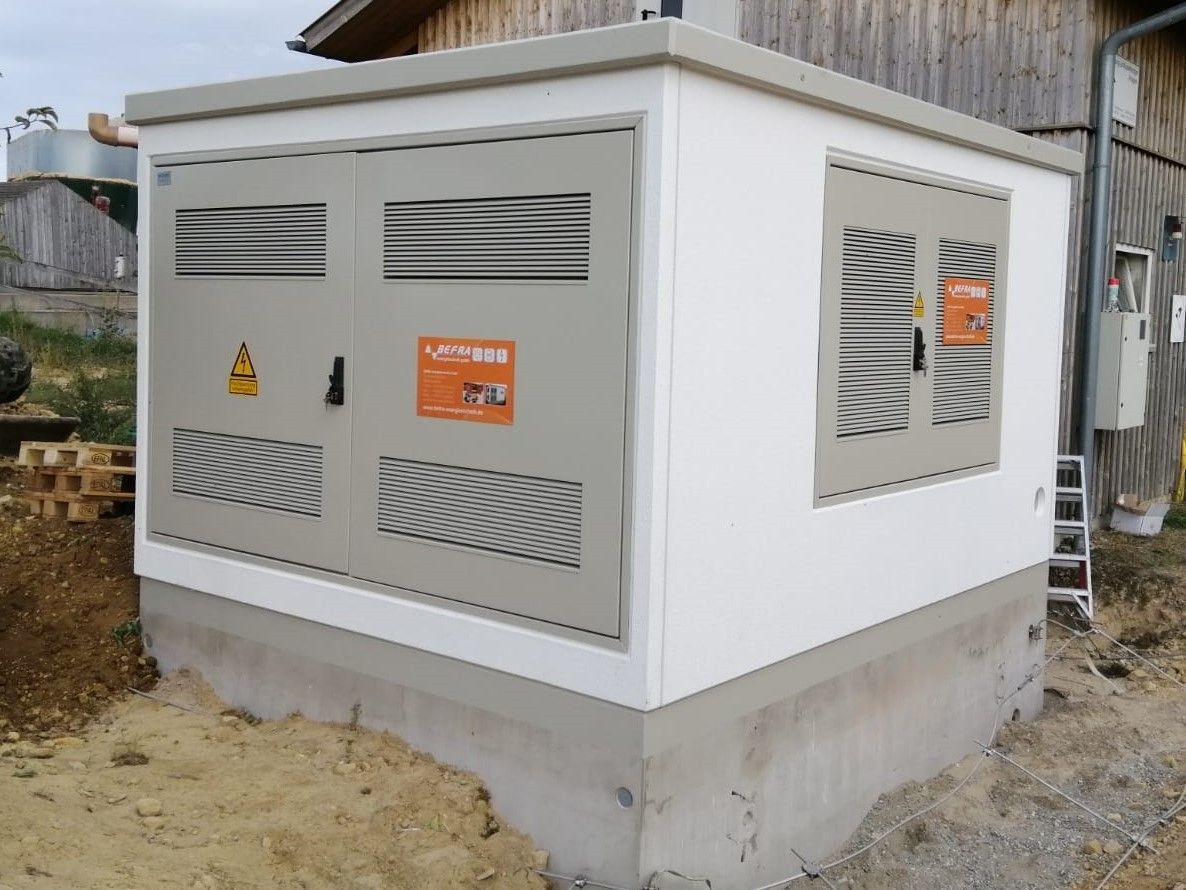 Trafostation begehbar