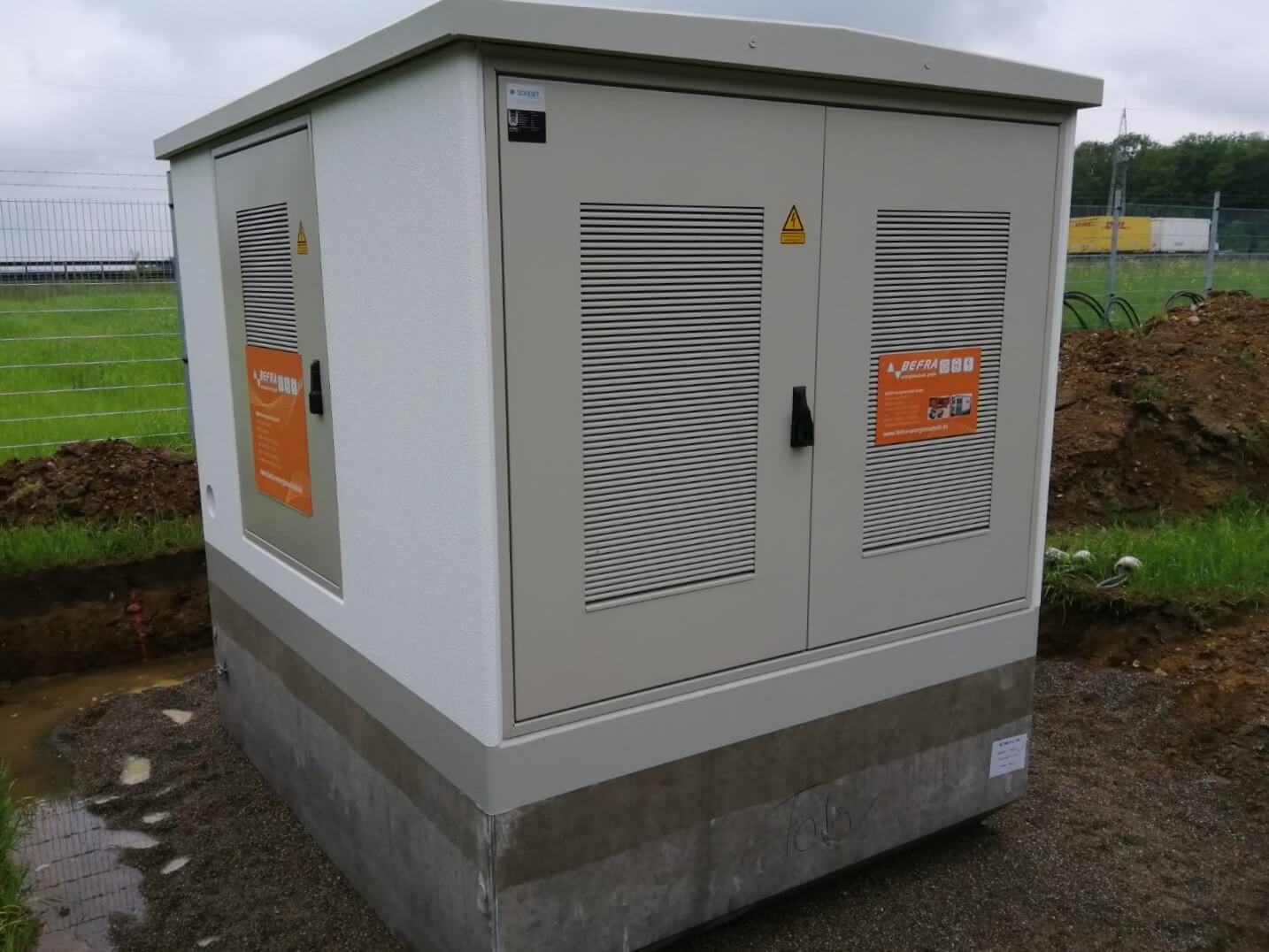 BEFRA GmbH - Kompakttrafostation TMP B, begehbar
